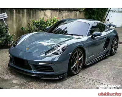 Carbonado CFRP AM Style Side Skirts Porsche Cayman | Boxster 2017-2023 - CF718-ARMA-SS