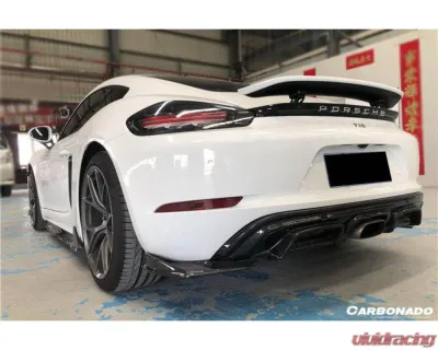 Carbonado CFRP AM Style Side Skirts Porsche Cayman | Boxster 2017-2023 - CF718-ARMA-SS