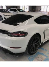 Carbonado CFRP AM Style Side Skirts Porsche Cayman | Boxster 2017-2023                                     - CF718-ARMA-SS - Image 9