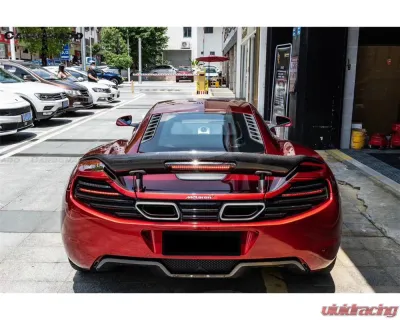 Carbonado Carbon Fiber VRS Style Trunk Spoiler for McLaren 650S & MP4 12C 2011-2017 - CF8002VRS-W