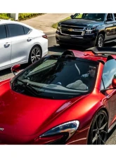 Carbonado Carbon Fiber VRS Style Trunk Spoiler for McLaren 650S & MP4 12C 2011-2017                                     - CF8002VRS-W - Image 16