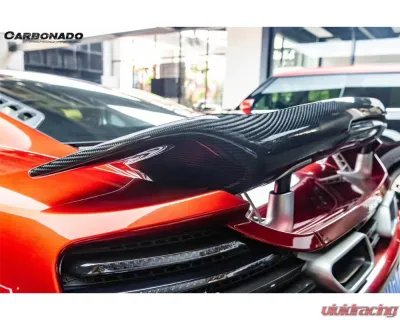 Carbonado Carbon Fiber VRS Style Trunk Spoiler for McLaren 650S & MP4 12C 2011-2017 - CF8002VRS-W