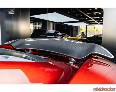 Carbonado Carbon Fiber VRS Style Trunk Spoiler for McLaren 650S & MP4 12C 2011-2017 - CF8002VRS-W
