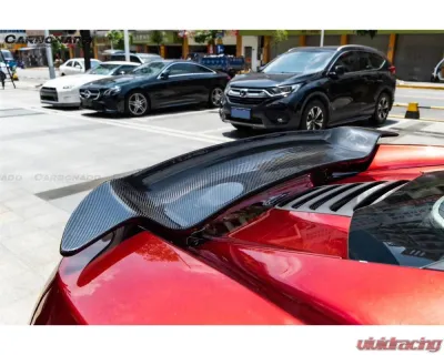 Carbonado Carbon Fiber VRS Style Trunk Spoiler for McLaren 650S & MP4 12C 2011-2017 - CF8002VRS-W
