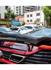 Carbonado Carbon Fiber VRS Style Trunk Spoiler for McLaren 650S & MP4 12C 2011-2017                                     - CF8002VRS-W - Image 10