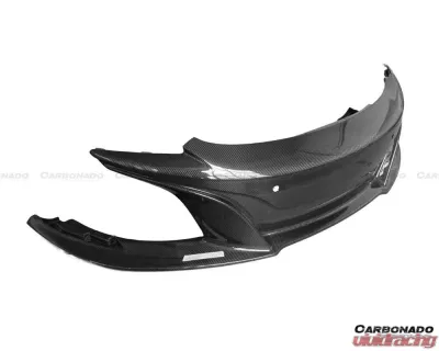 Carbonado Carbon Fiber Front Bumper Middle for McLaren 650S 2014-2017, CFRP OEM Style - CF8003OE650S-FBFL-SET