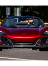 Carbonado Carbon Fiber Front Bumper Middle for McLaren 650S 2014-2017, CFRP OEM Style                                     - CF8003OE650S-FBFL-SET - Image 8