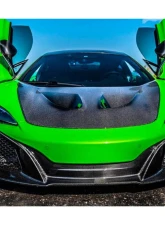 Carbonado Carbon Fiber Front Bumper Middle for McLaren 650S 2014-2017, CFRP OEM Style                                     - CF8003OE650S-FBFL-SET - Image 10