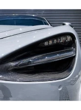 Carbonado CFRP OEM Style Headlight Inserts Tim Replacement McLaren 720S 2017-2022                                     - CF8005OE-HIT - Image 10