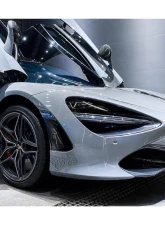 Carbonado CFRP OEM Style Headlight Inserts Tim Replacement McLaren 720S 2017-2022                                     - CF8005OE-HIT - Image 15