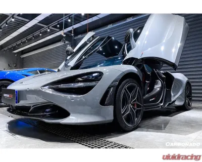 Carbonado CFRP OEM Style Headlight Inserts Tim Replacement McLaren 720S 2017-2022 - CF8005OE-HIT