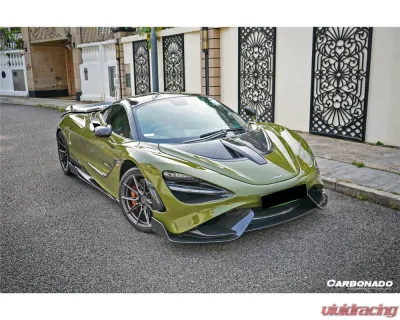Carbonado CFRP OEM Style Headlight Inserts Tim Replacement McLaren 720S 2017-2022 - CF8005OE-HIT