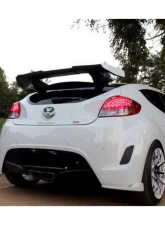 Hyundai Veloster 2012-2017 Carbonado CFRP DP Style Roof Spoiler Wing, Part No 8288DP.W                                     - CF8288DP.W - Image 15