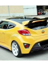 Hyundai Veloster 2012-2017 Carbonado CFRP DP Style Roof Spoiler Wing, Part No 8288DP.W                                     - CF8288DP.W - Image 18
