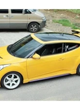 Hyundai Veloster 2012-2017 Carbonado CFRP DP Style Roof Spoiler Wing, Part No 8288DP.W                                     - CF8288DP.W - Image 19