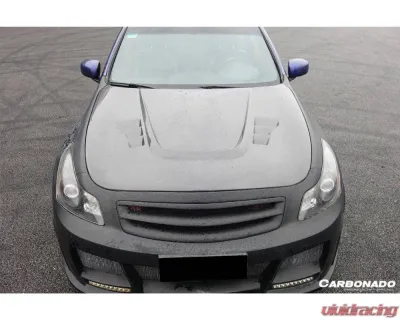 Carbonado CFRP BS Style Hood Infiniti G35 | G37 2007-2009 - CF8348BS.H