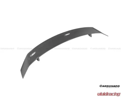 Carbonado Carbon Fiber GT Style Trunk Wing with Base for 2016-2019 Audi R8 V10 Plus - CF8358GT-WTW