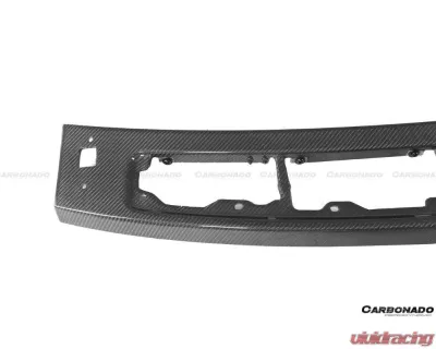 Carbonado Carbon Fiber GT Style Trunk Wing with Base for 2016-2019 Audi R8 V10 Plus - CF8358GT-WTW