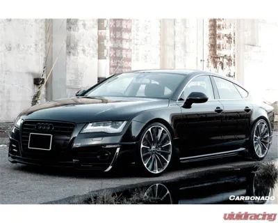 Carbonado CFRP WD Style Front Lip for Audi A7 2012-2014, Part No: CF8365WD-FL - CF8365WD-FL