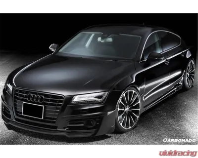 Carbonado CFRP WD Style Front Lip for Audi A7 2012-2014, Part No: CF8365WD-FL - CF8365WD-FL