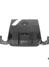 Carbonado CFRP GV Style Rear Lip w/ Caps BMW 3 Series 2011-2019                                     - CF8467GV-RL-SET - Image 2