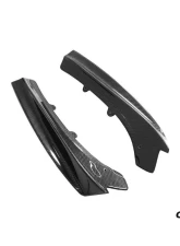 Carbonado CFRP GV Style Rear Lip w/ Caps BMW 3 Series 2011-2019                                     - CF8467GV-RL-SET - Image 3