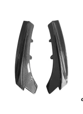 Carbonado CFRP GV Style Rear Lip w/ Caps BMW 3 Series 2011-2019                                     - CF8467GV-RL-SET - Image 4