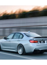 Carbonado CFRP GV Style Rear Lip w/ Caps BMW 3 Series 2011-2019                                     - CF8467GV-RL-SET - Image 7