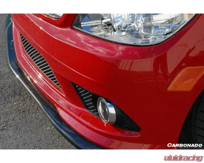 Carbonado CFRP L1 Style Front Lip Mercedes-Benz C-Class 2008-2011 - CF8487AMGS.L