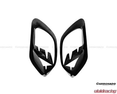 Carbonado CFRP BRS Style Front Bumper Air Vents Mercedes-Benz AMG GT63/S 2019-2023 - CF8512BRS-FBV