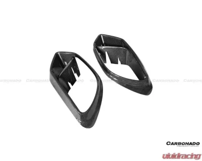 Carbonado CFRP BRS Style Front Bumper Air Vents Mercedes-Benz AMG GT63/S 2019-2023 - CF8512BRS-FBV