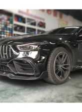 Carbonado CFRP BRS Style Front Bumper Air Vents Mercedes-Benz AMG GT63/S 2019-2023                                     - CF8512BRS-FBV - Image 8