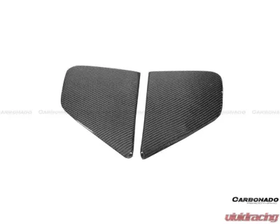 Carbonado CFRP CB Style Front Bumper Canard & Foglight Cover Subaru BRZ 2012-2016 - CF8876BRZ-CB.CRD