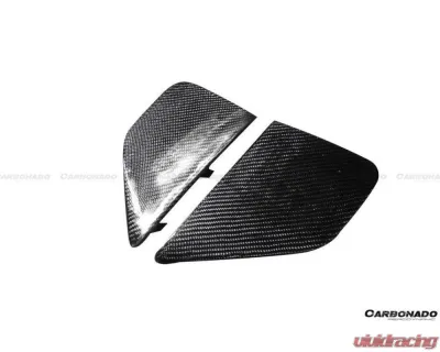 Carbonado CFRP CB Style Front Bumper Canard & Foglight Cover Subaru BRZ 2012-2016 - CF8876BRZ-CB.CRD
