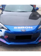 Carbonado Carbon Fiber Front Lip RBY1 Style for Subaru BRZ 2012-2016, CFRP Material                                     - CF8876BRZ-RBY.L - Image 4