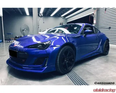 Carbonado CFRP AMN Style Front Lip Subaru BRZ 2017-2021 - CF8877AMN-FL