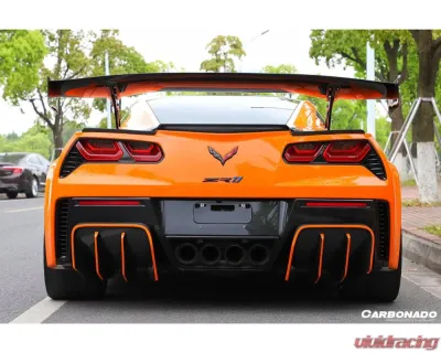 Carbonado CFRP AR Style Trunk Spoiler Chevrolet Corvette 2013-2019 - CF8993APR.TS