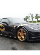 Carbonado FGCF PD Style Wide Body Rear Flares & Side Skirts Chevrolet Corvette 2013-2019                                     - FGCF8993PD-RFF FGCF8993PD-SS - Image 17