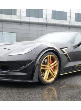 Carbonado FGCF PD Style Wide Body Rear Flares & Side Skirts Chevrolet Corvette 2013-2019                                     - FGCF8993PD-RFF FGCF8993PD-SS - Image 18