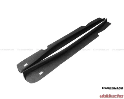 Carbonado FGCF PD Style Wide Body Rear Flares & Side Skirts Chevrolet Corvette 2013-2019 - FGCF8993PD-RFF FGCF8993PD-SS