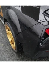 Carbonado FGCF PD Style Wide Body Rear Flares & Side Skirts Chevrolet Corvette 2013-2019                                     - FGCF8993PD-RFF FGCF8993PD-SS - Image 8