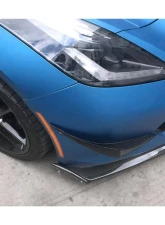 Carbonado Carbon Fiber Front Lip w/ Caps for Chevrolet Corvette C7/Z51/Z06 2013-2019                                     - CF8994Z060EM2-CRD-SET - Image 9