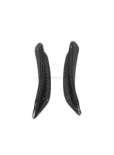 Carbonado CFRP BKSS Style Front Bumper Canards Mercedes-Benz A-Class 2016-2018                                     - CF9110BKSS-FBCRD - Image 11