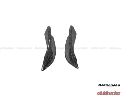 Carbonado CFRP BKSS Style Front Bumper Canards Mercedes-Benz A-Class 2016-2018 - CF9110BKSS-FBCRD