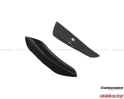 Carbonado CFRP BKSS Style Front Bumper Canards Mercedes-Benz A-Class 2016-2018 - CF9110BKSS-FBCRD