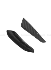 Carbonado CFRP BKSS Style Front Bumper Canards Mercedes-Benz A-Class 2016-2018                                     - CF9110BKSS-FBCRD - Image 4