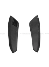 Carbonado CFRP BKSS Style Front Bumper Canards Mercedes-Benz A-Class 2016-2018                                     - CF9110BKSS-FBCRD - Image 5