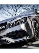 Mercedes-Benz A-Class 2016-2018 CFRP BKSS Style Carbon Fiber Front Lip CF9110BKSS-FL                                     - CF9110BKSS-FL - Image 11