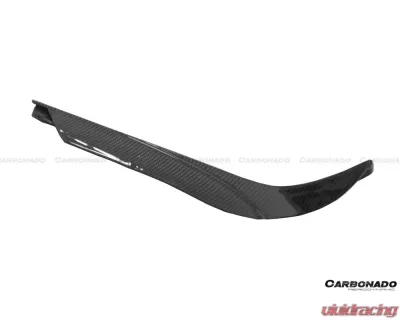 Mercedes-Benz A-Class 2016-2018 CFRP BKSS Style Carbon Fiber Front Lip CF9110BKSS-FL - CF9110BKSS-FL