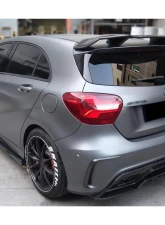 Carbonado FGCF BKSS Style Rear Bumper Canards Mercedes-Benz A-Class 2016-2018                                     - FGCF9110BKSS-RBCRD - Image 10